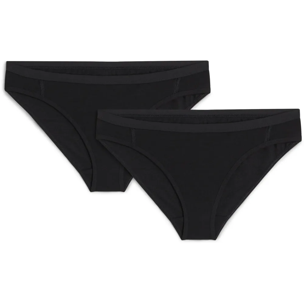 Icebreaker Damen Merino 150 Siren Bikini 2er Pack Unterhosen