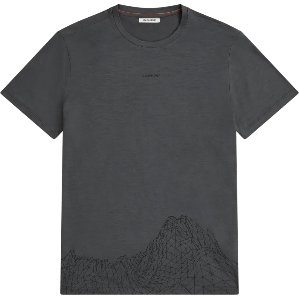 Icebreaker Herren Merino 150 Tech Lite 3D Mapping T-Shirt