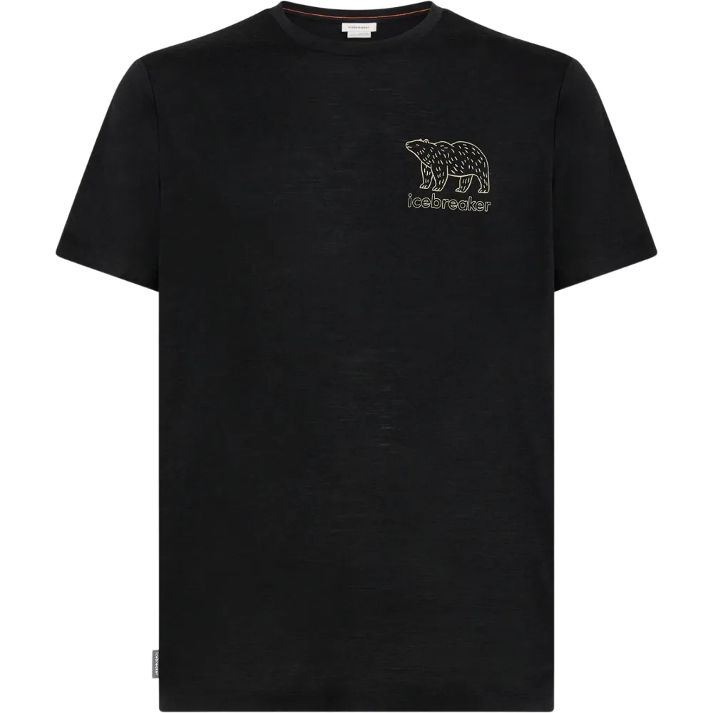 Icebreaker Herren Merino 150 Tech Lite Forest Footsteps T-Shirt