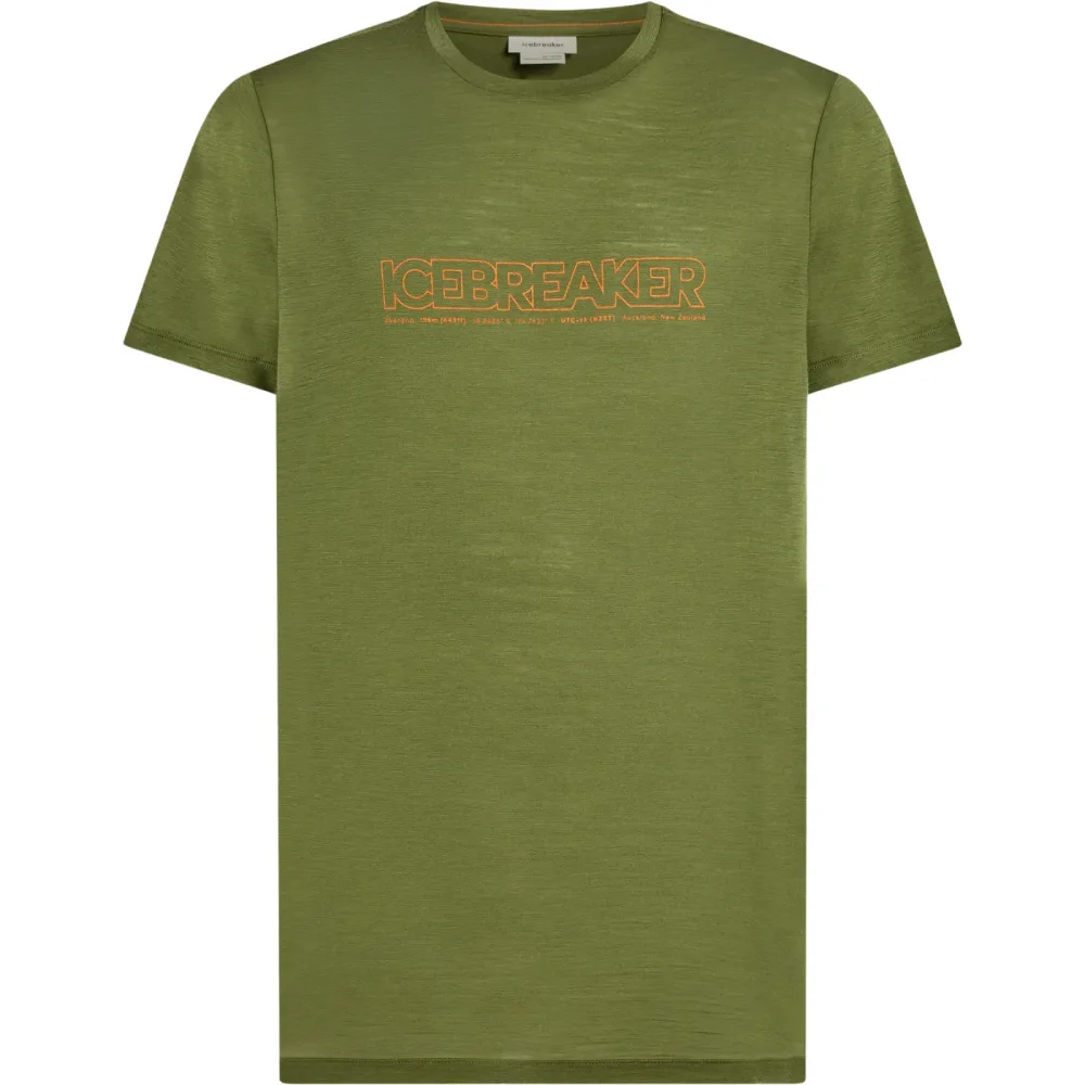 Icebreaker Herren Merino 150 Tech Lite IB Coordinates T-Shirt