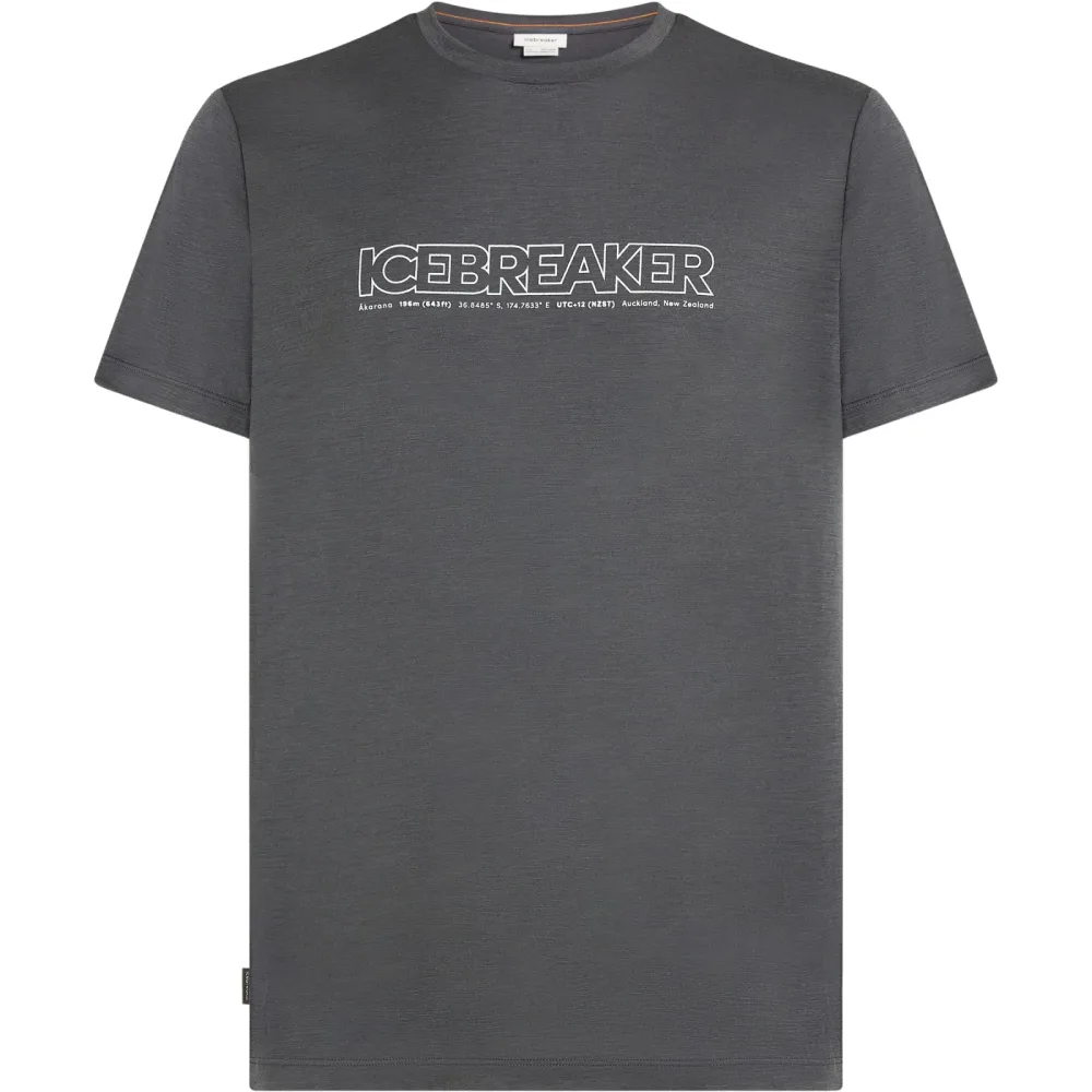 Icebreaker Herren Merino 150 Tech Lite IB Coordinates T-Shirt