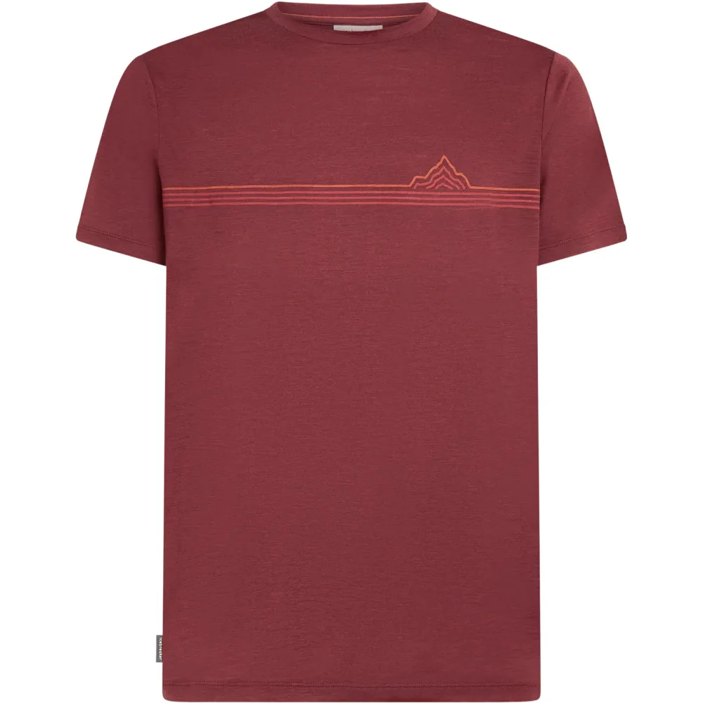 Icebreaker Herren Merino 150 Tech Lite Range Stripes T-Shirt