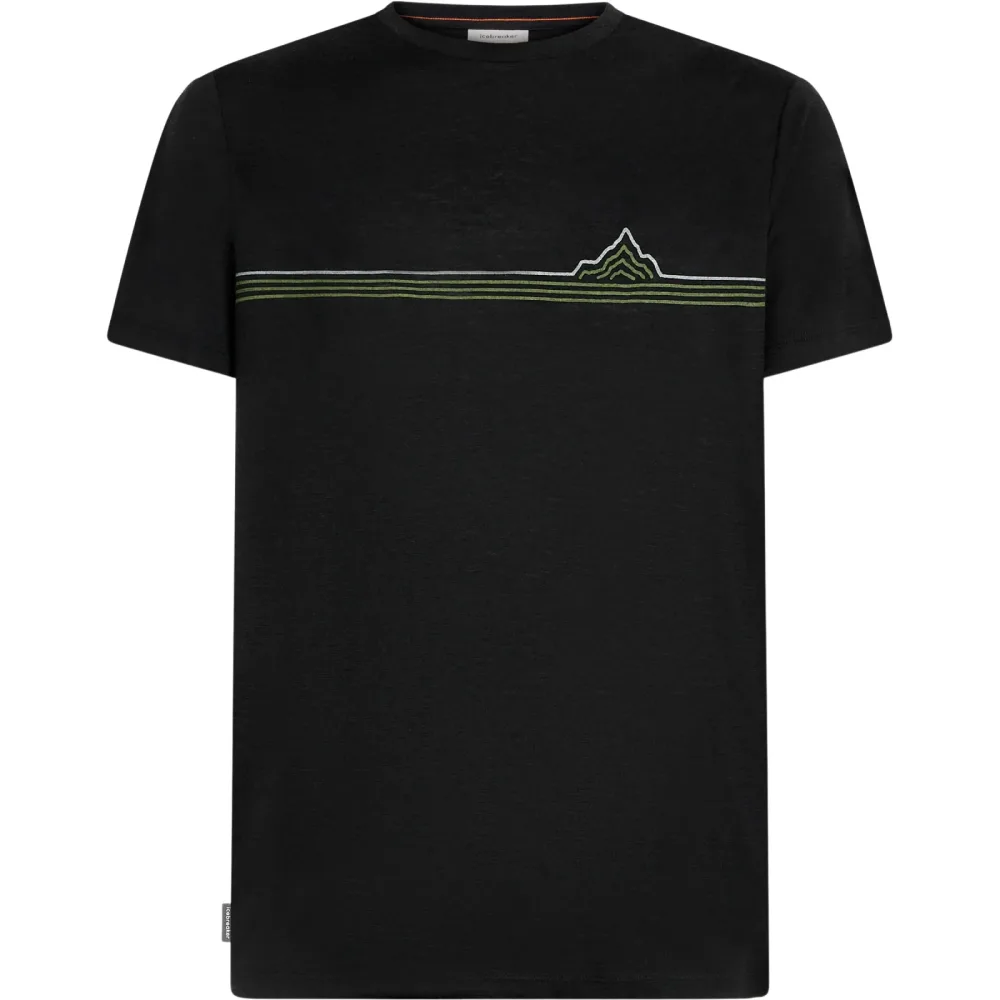 Icebreaker Herren Merino 150 Tech Lite Range Stripes T-Shirt