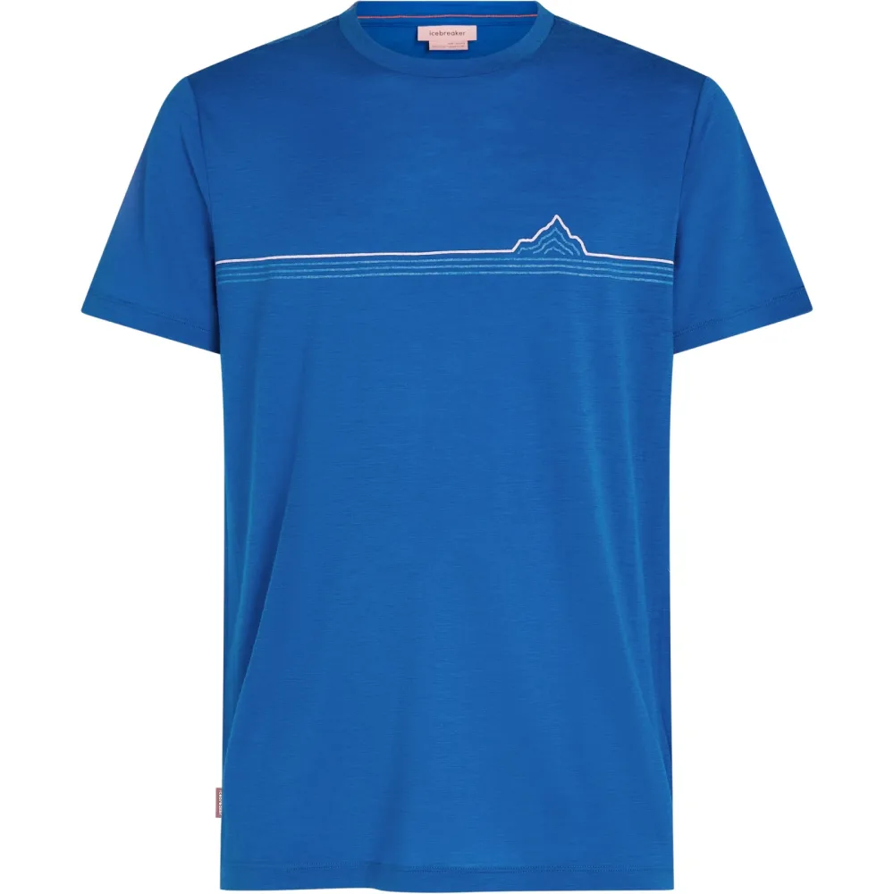 Icebreaker Herren Merino 150 Tech Lite Range Stripes T-Shirt