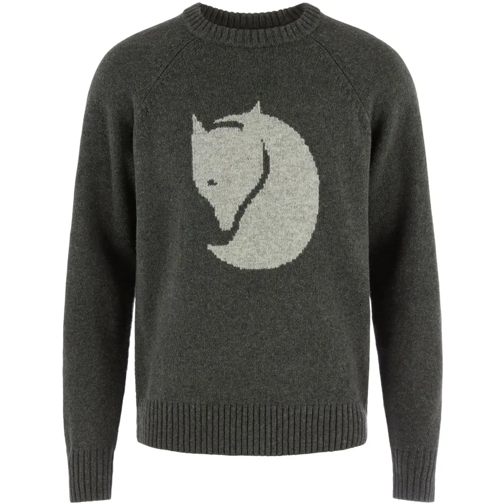 Fjällräven Herren Fjällräven Logo Knit Pullover