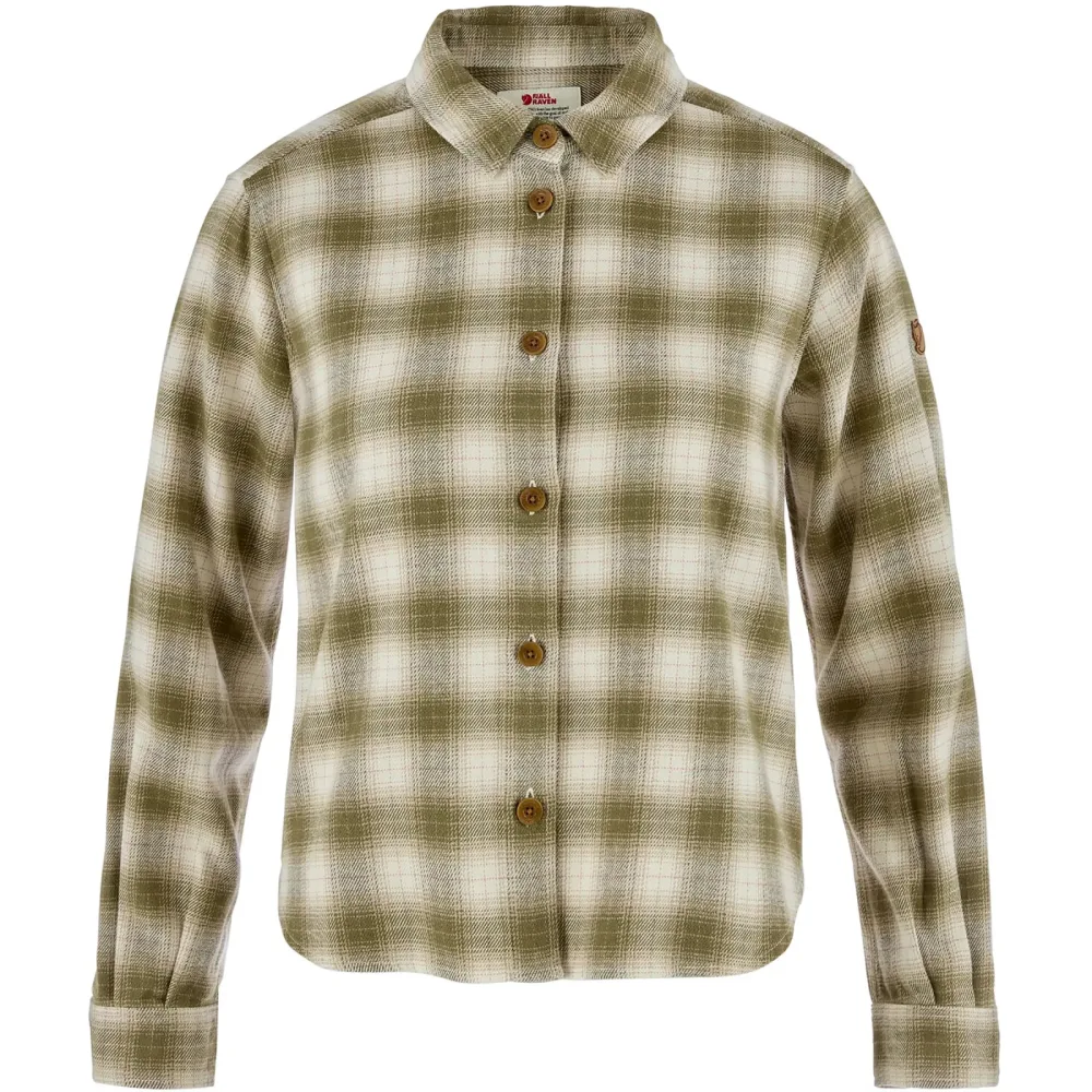 Fjällräven Damen Övik Boxy Flannel Bluse