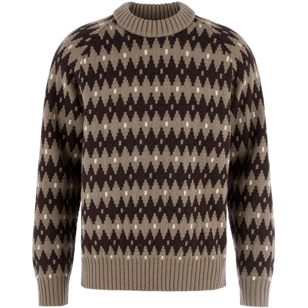Fjällräven Herren Övik Jacquard Knit Pullover