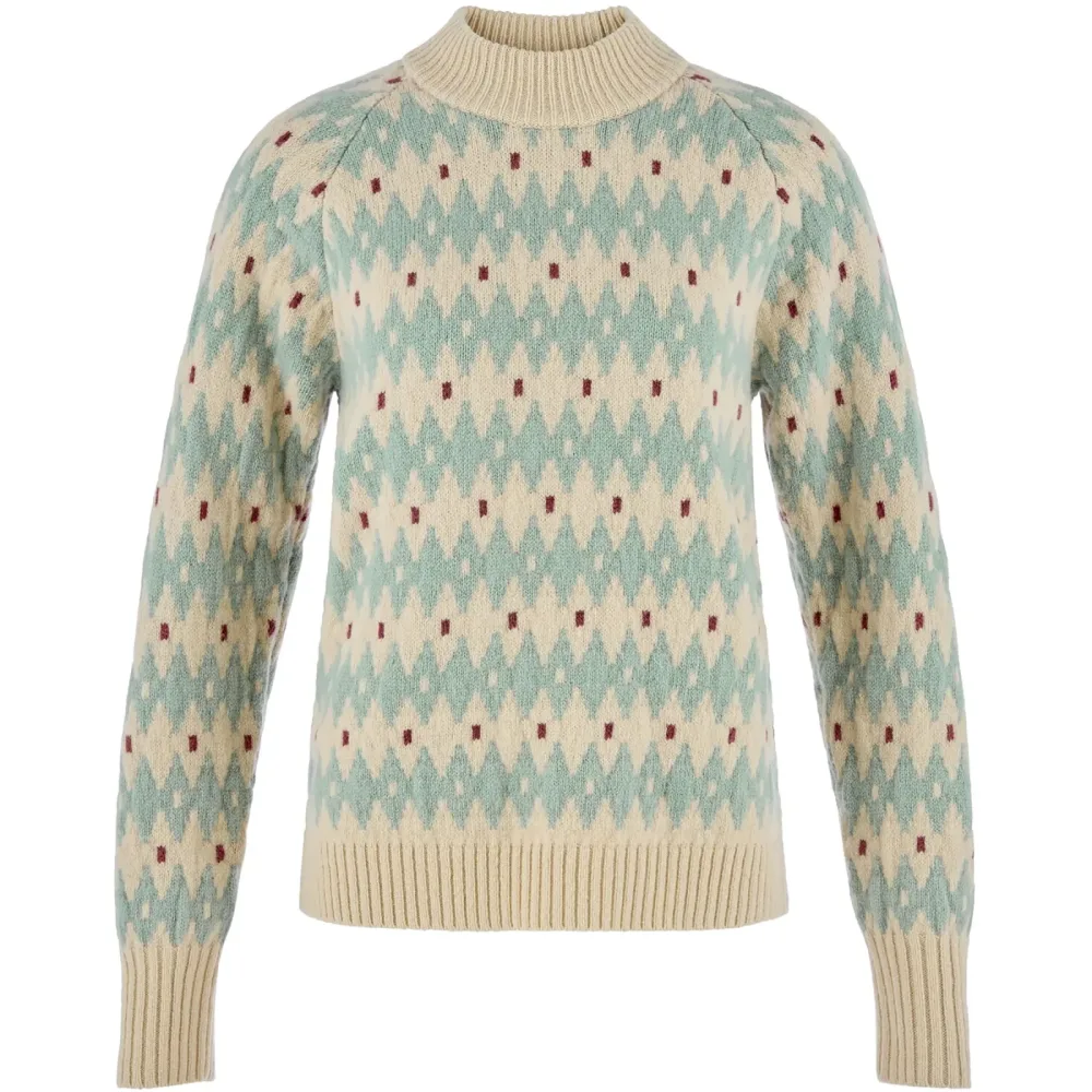 Fjällräven Damen Övik Jacquard Knit Pullover