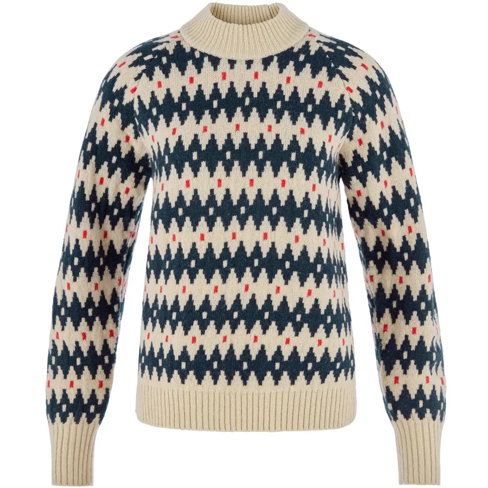 Fjällräven Damen Övik Jacquard Knit Pullover