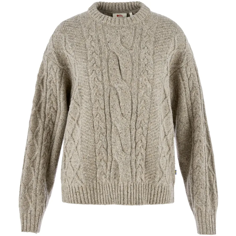 Fjällräven Damen Övik Cable Knit Pullover