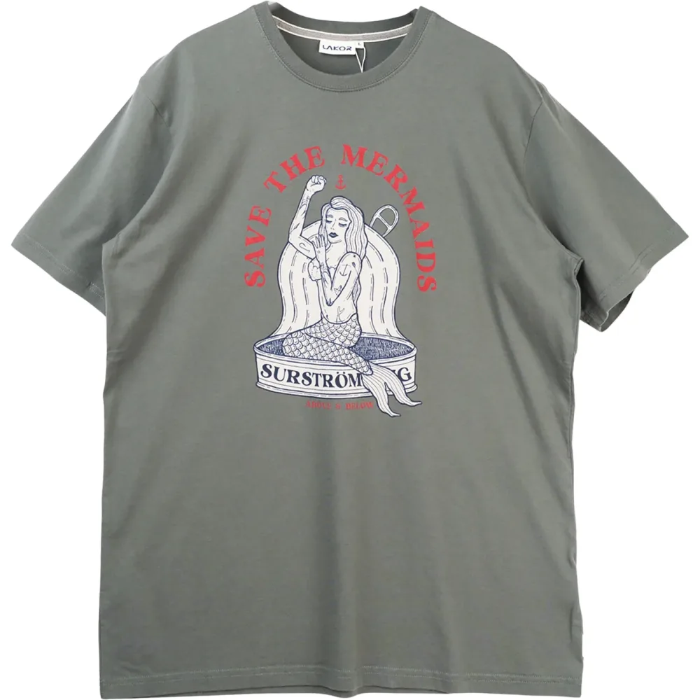 Lakor Herren Save the Mermaids T-Shirt