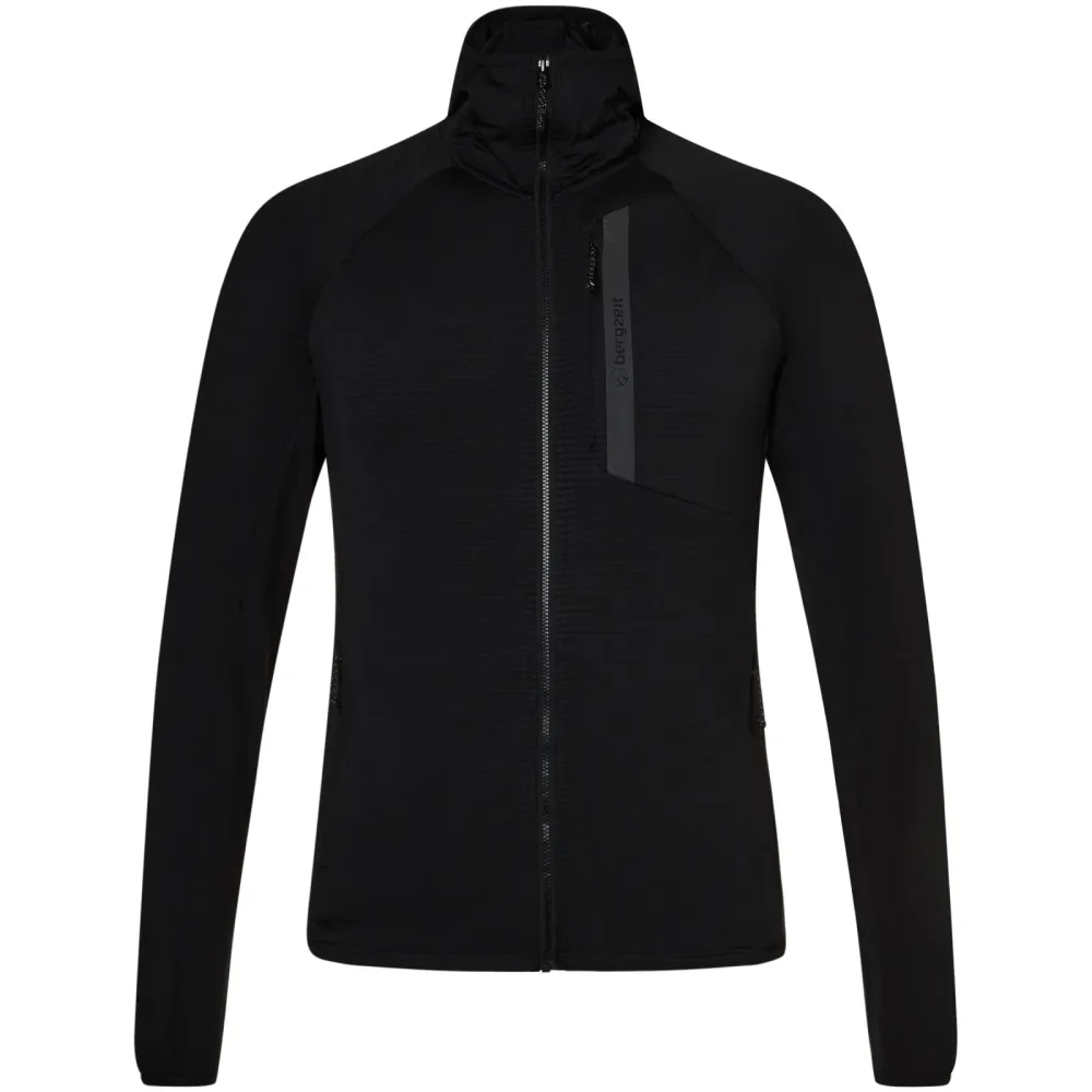Bergzeit Basics Herren Allalinhorn Fleece Hoodie Jacke