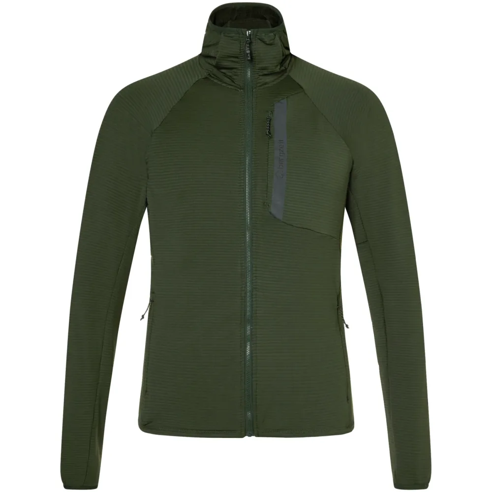 Bergzeit Basics Herren Allalinhorn Fleece Hoodie Jacke