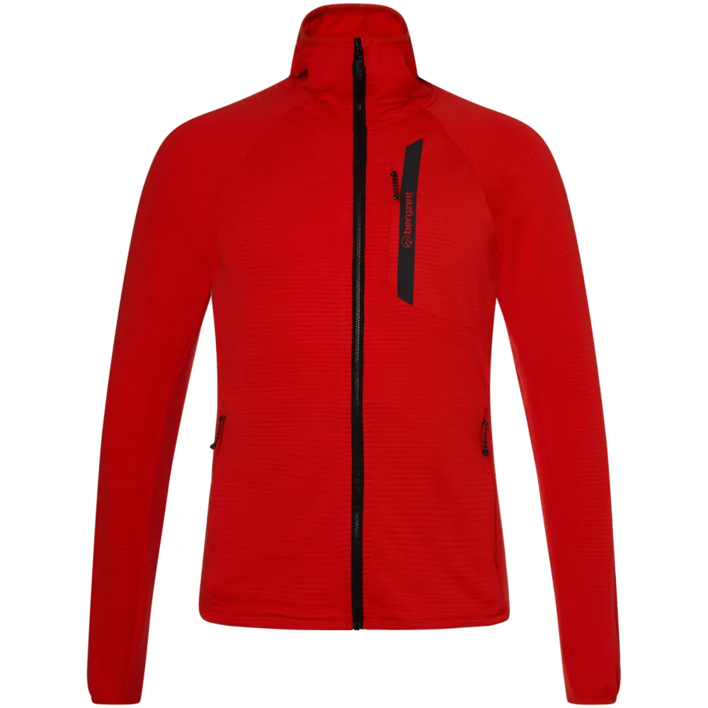 Bergzeit Basics Herren Allalinhorn Fleece Hoodie Jacke