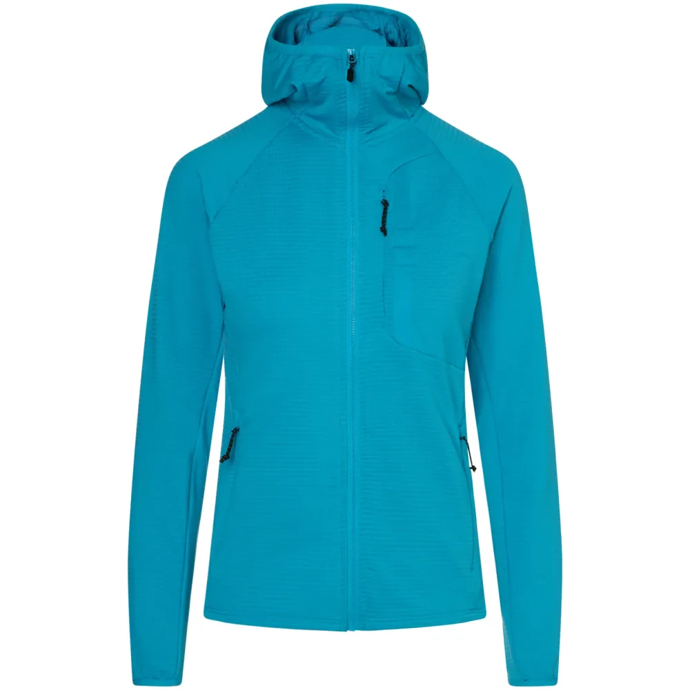 Bergzeit Basics Damen Allalinhorn Fleece Hoodie Jacke