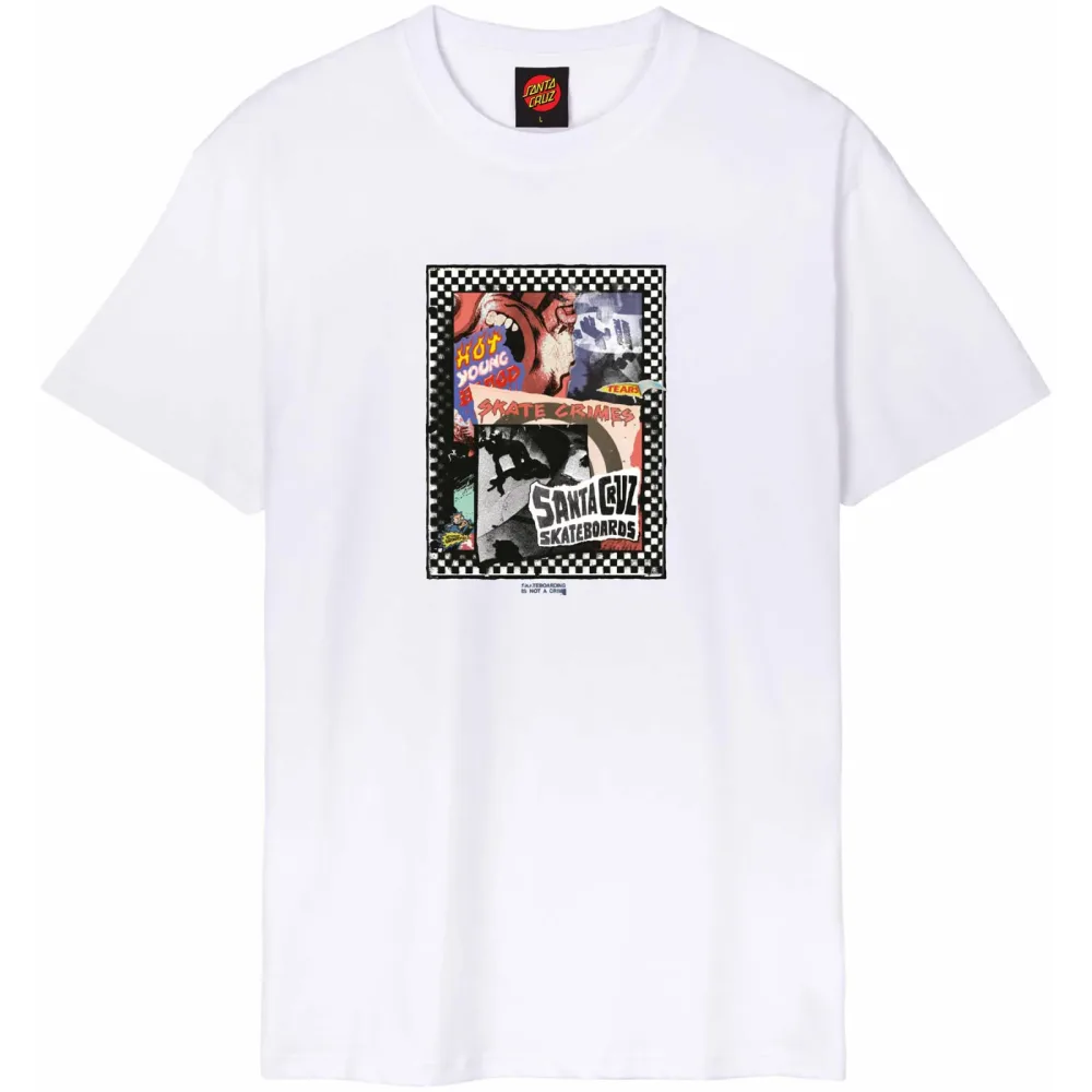 Santa Cruz Herren Ad Collage Front T-Shirt