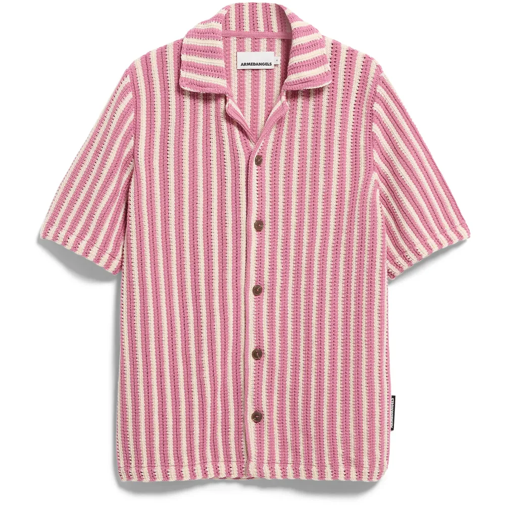 Armedangels Herren Striped Knit Hemd