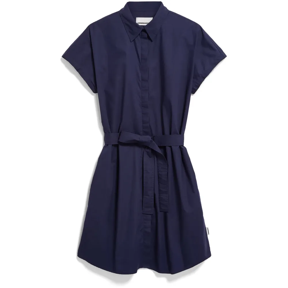 Armedangels Damen Poplin Mini Larisaana Kleid