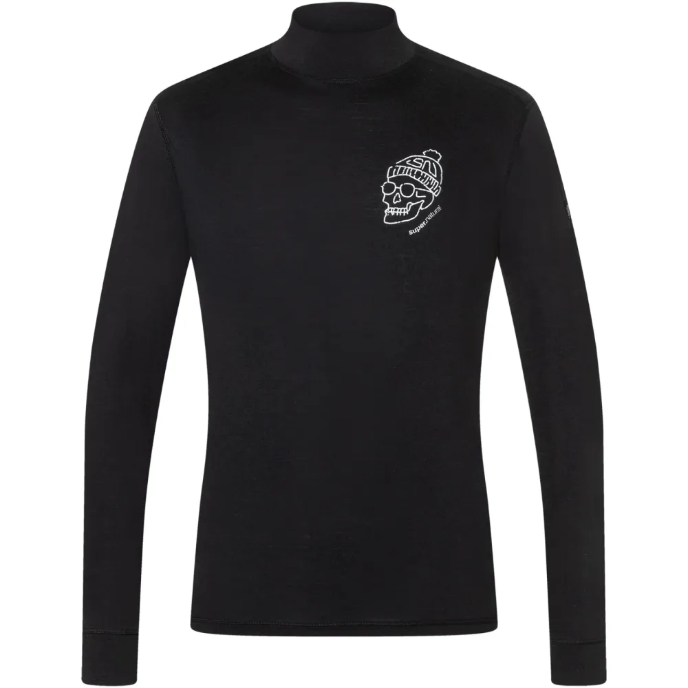 Super.Natural Herren Tundra175 Frosty Turtle Neck Longsleeve