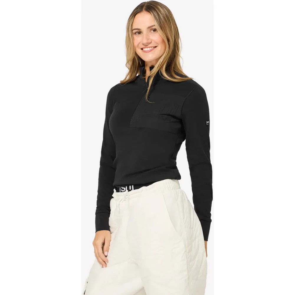 Super.Natural Damen Shoulder Guard 1/4 Zip Pullover
