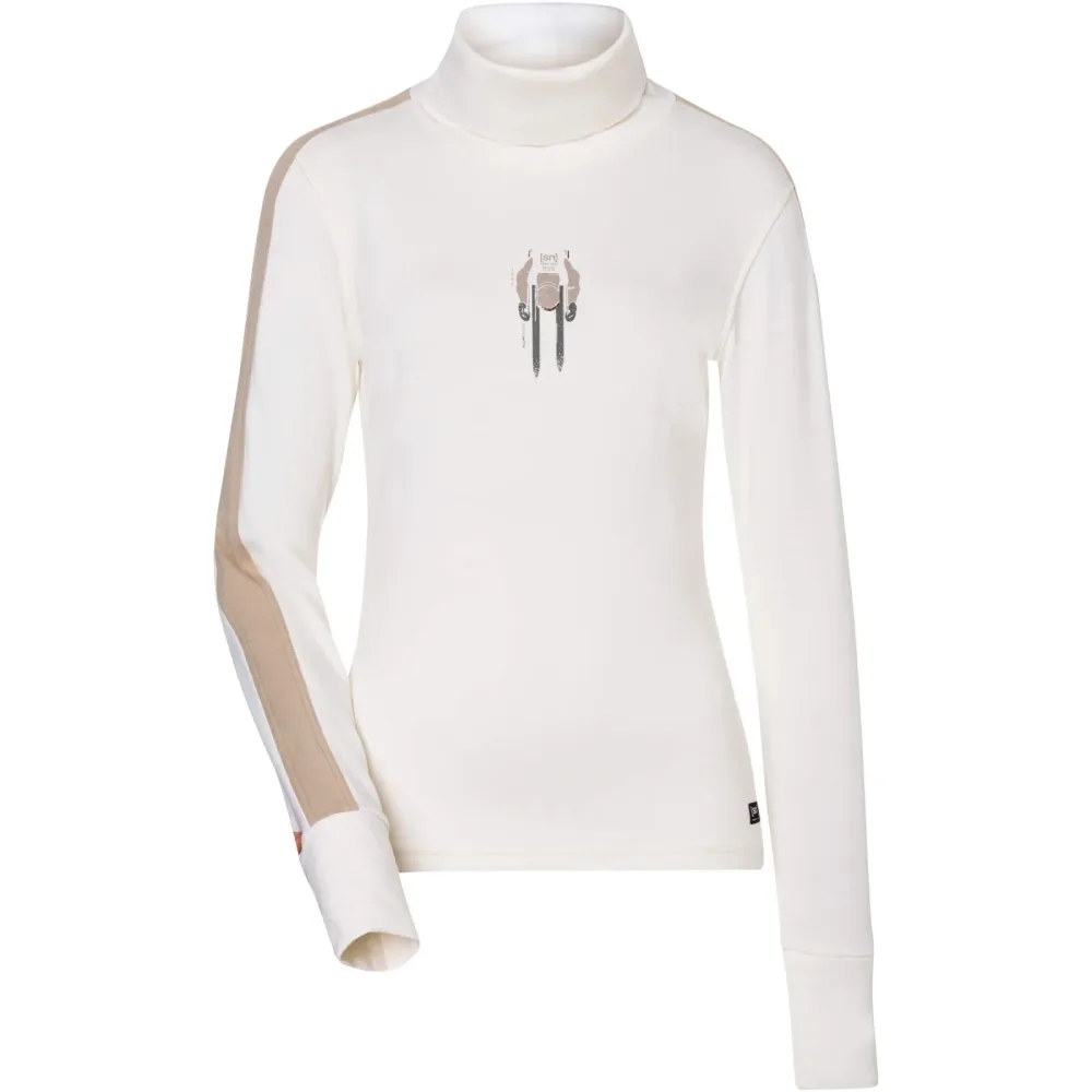 Super.Natural Damen Racing Team Roll Neck Pullover