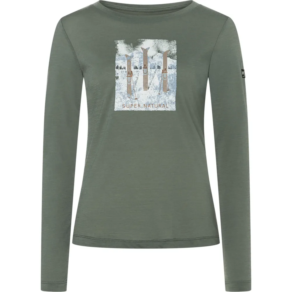 Super.Natural Damen Triple Ski Longsleeve