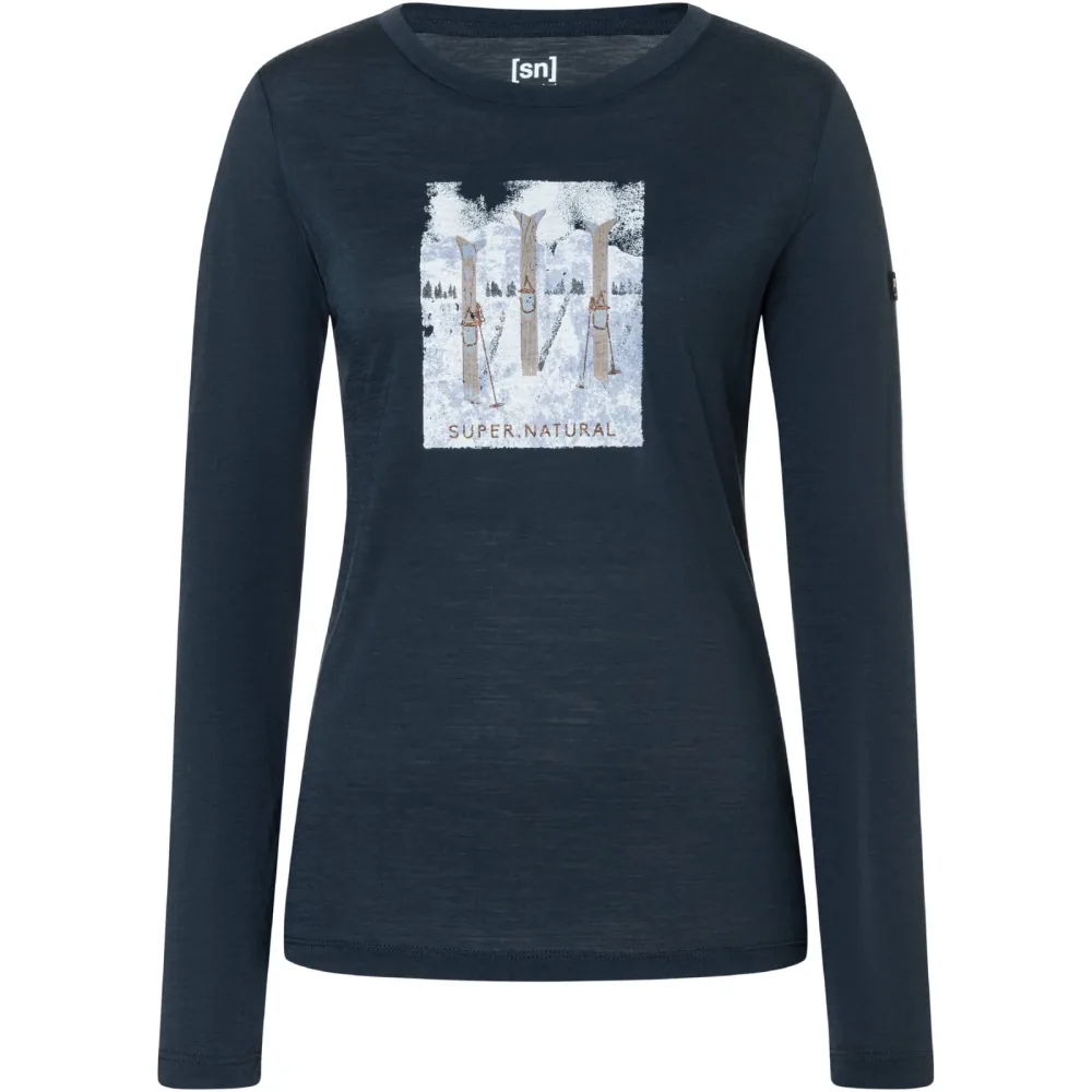 Super.Natural Damen Triple Ski Longsleeve