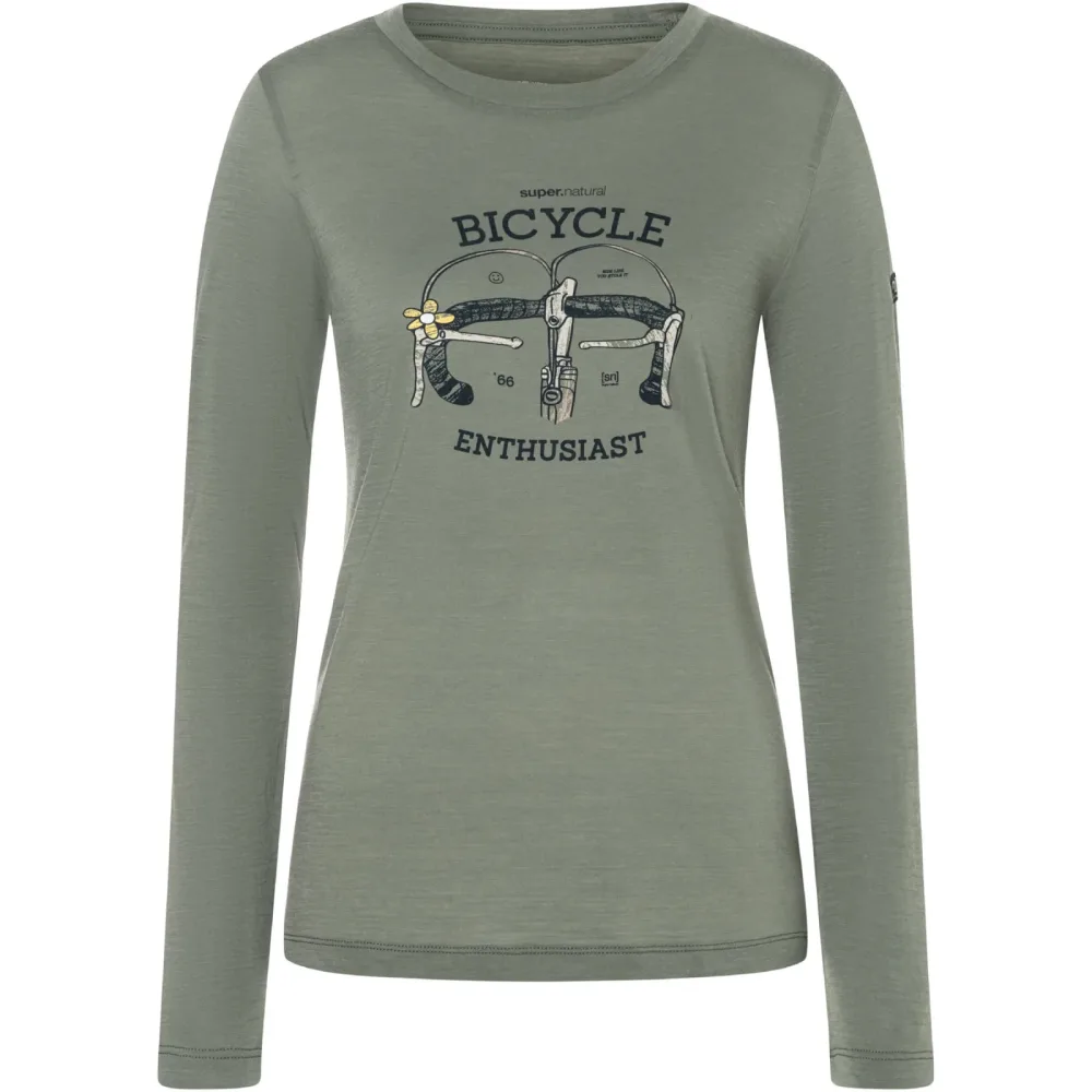 Super.Natural Damen Bike Enthusiast Longsleeve