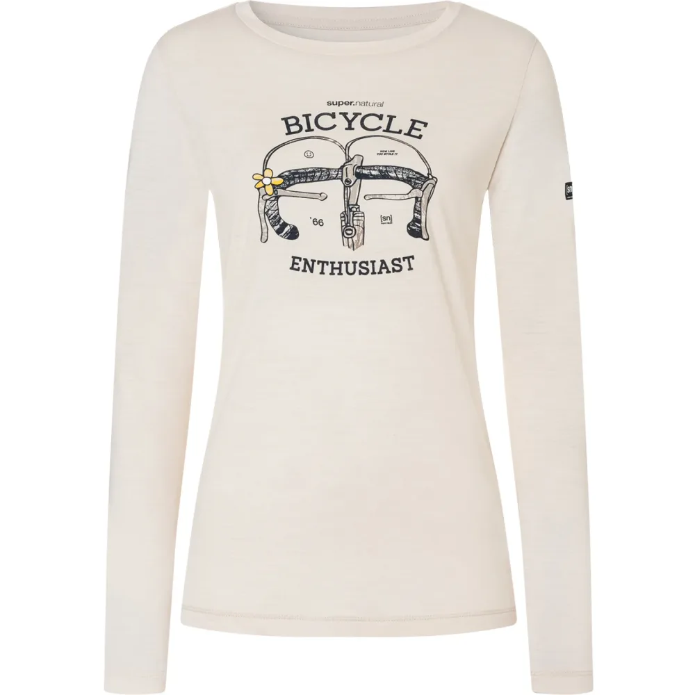 Super.Natural Damen Bike Enthusiast Longsleeve