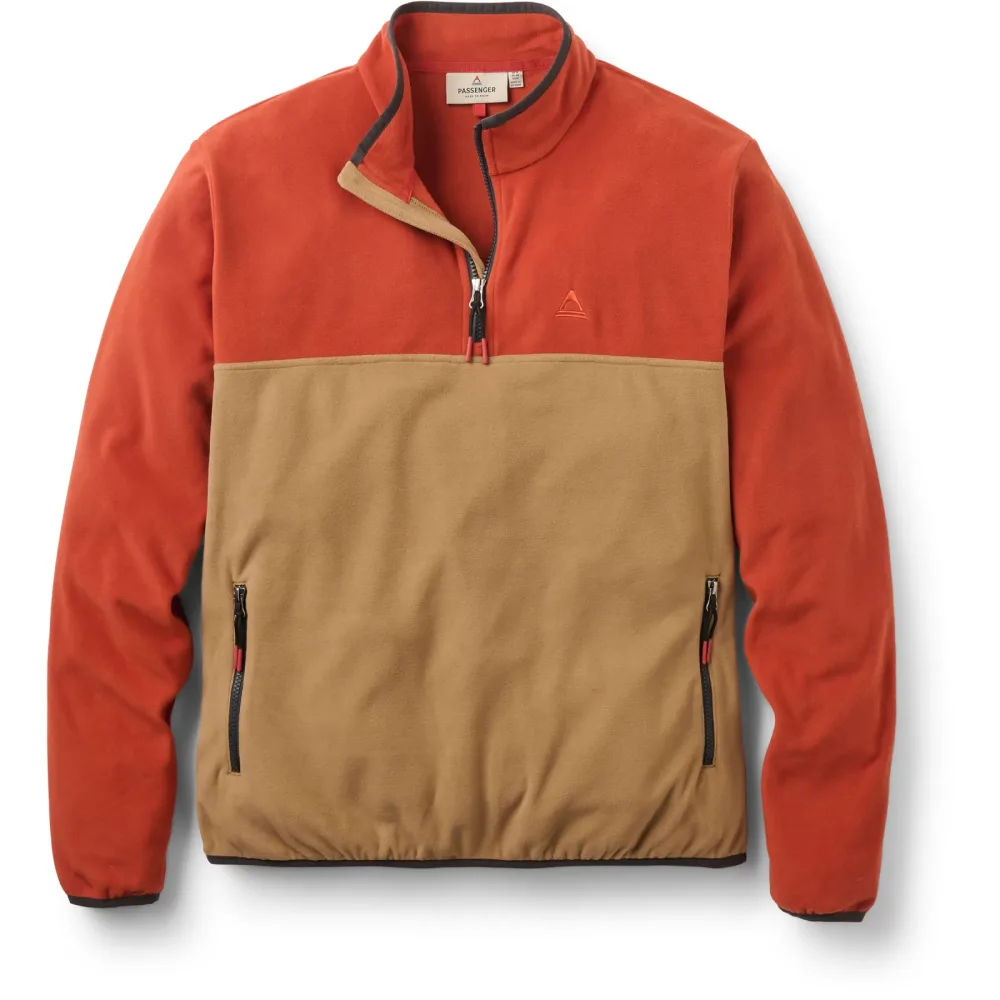 Passenger Herren Set Off 2.0 Polar 1/4 Zip Fleece Pullover