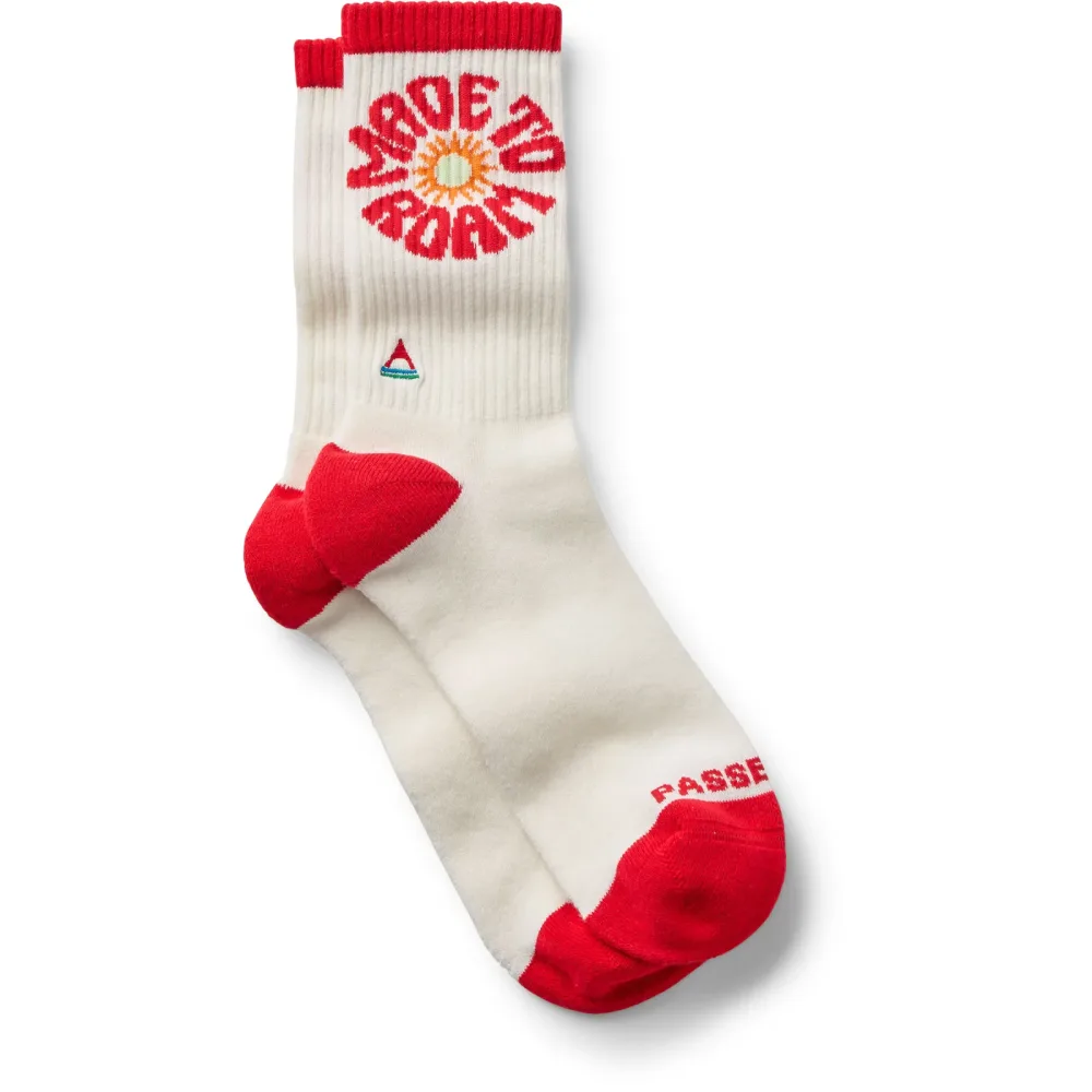 Passenger Made to Roam Graphic Crew Socken
