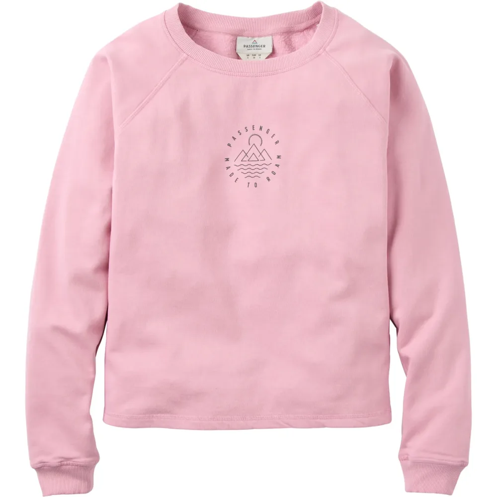 Passenger Damen Remote Recycled Cotton Pullover