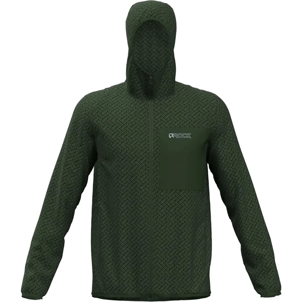Rock Experience Herren Night Crest Hoodie Fleece Jacke