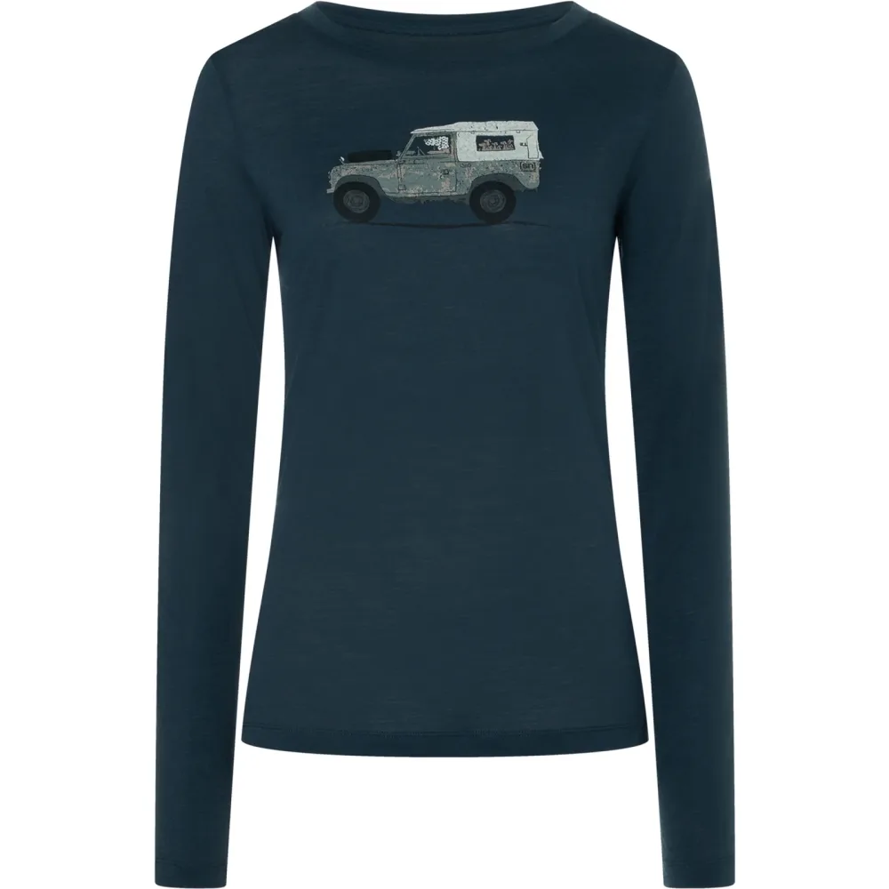 Super.Natural Damen Dog Excursion Longsleeve