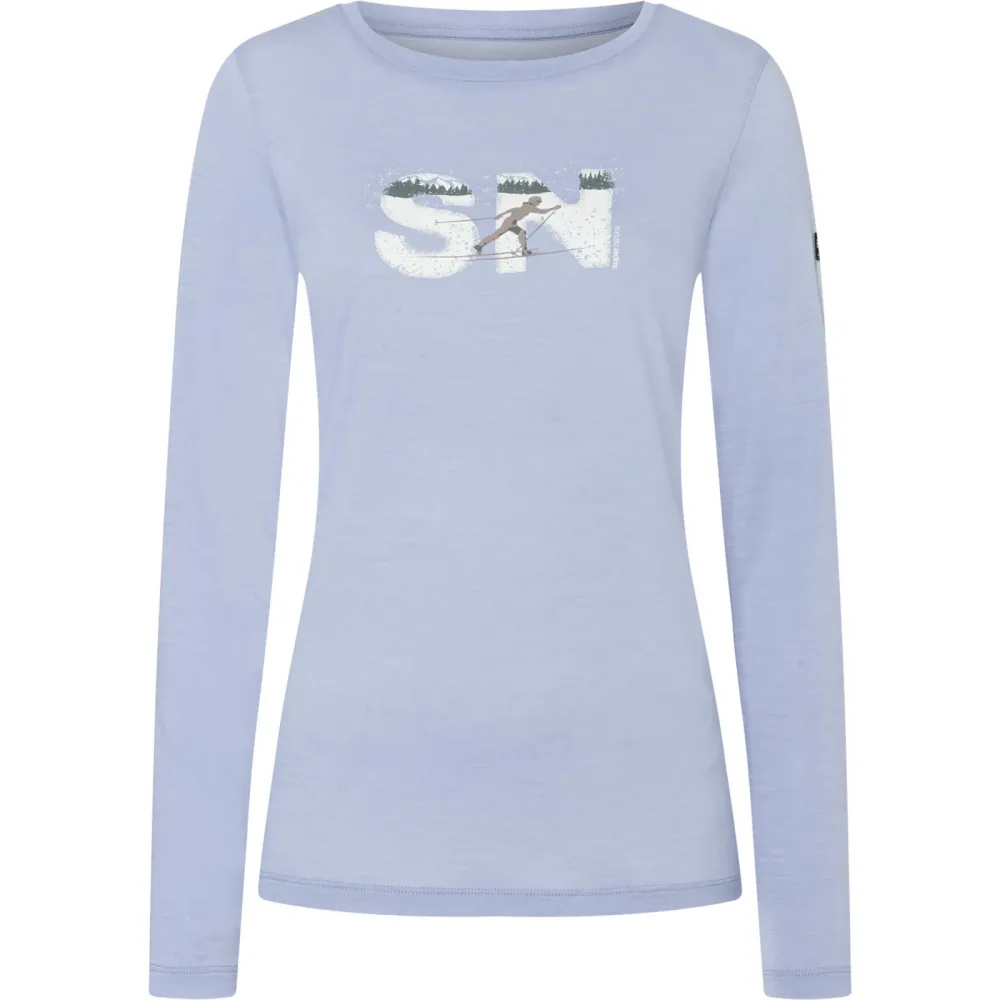 Super.Natural Damen Cross Country Logo Longsleeve