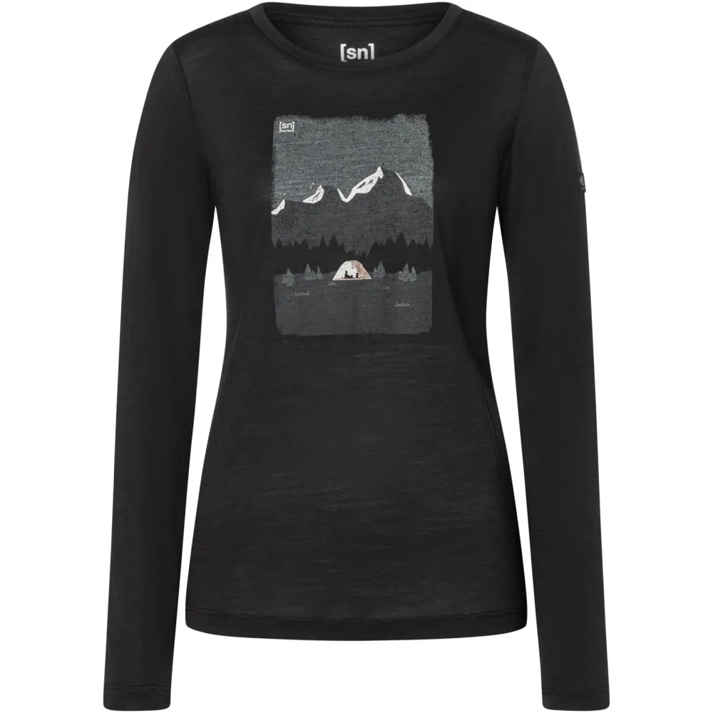 Super.Natural Damen Outdoor Night Longsleeve