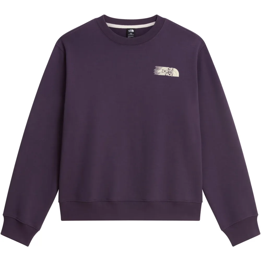 The North Face Damen Retro Trail Relaxed Crew Graphic Pullover