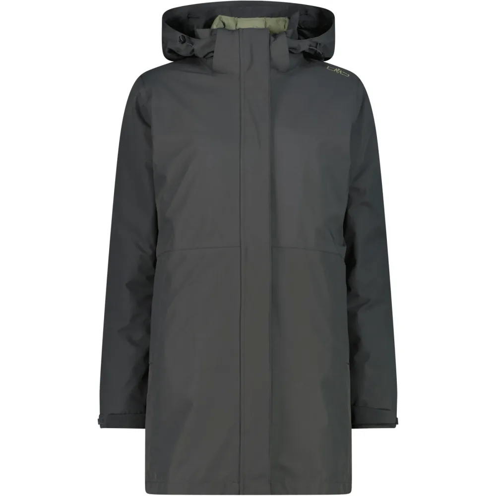 CMP Damen Zip Hoodie 2in1 Parka