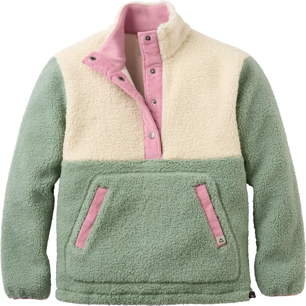 Passenger Damen Clover Sherpa Fleece Pullover