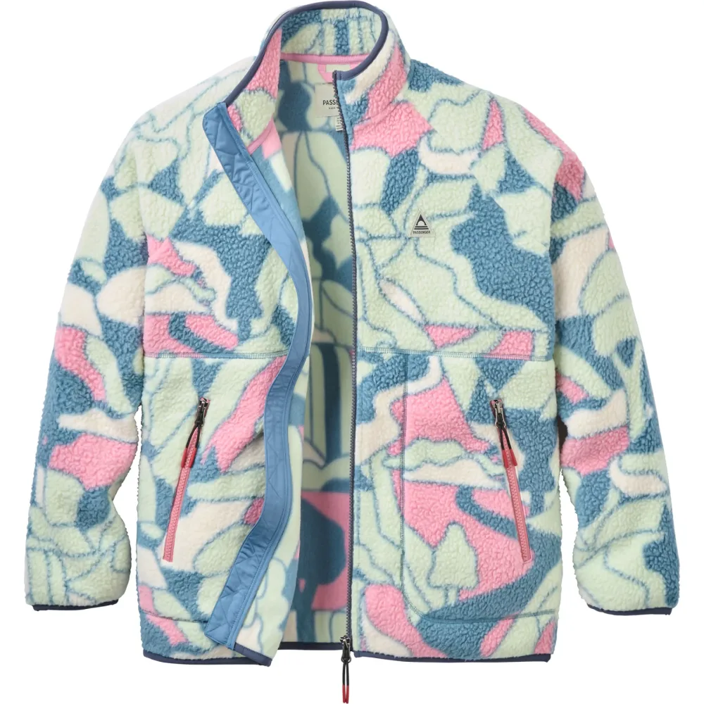 Passenger Damen Home Sherpa Fleece Jacke