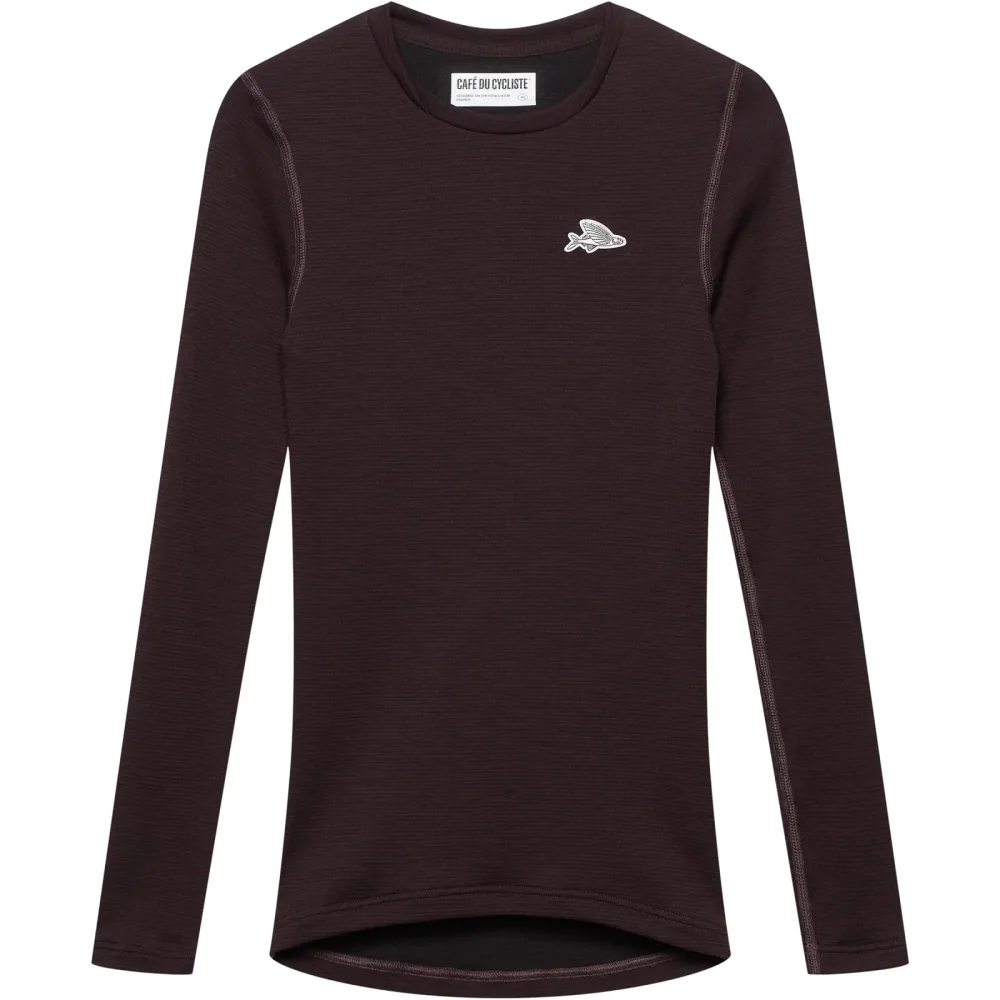 Café Du Cycliste Damen Judith Merino Base Layer Longsleeve