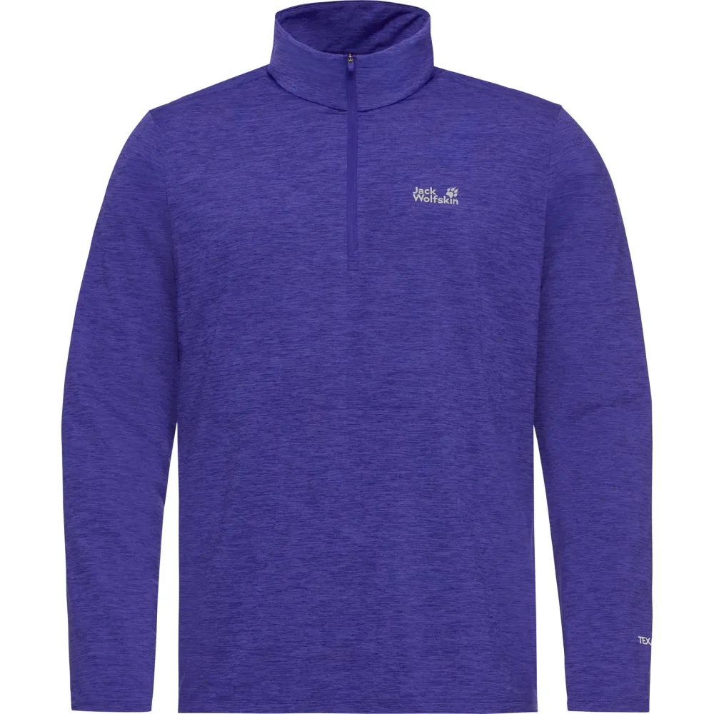 Jack Wolfskin Herren Trail Half Zip Longsleeve