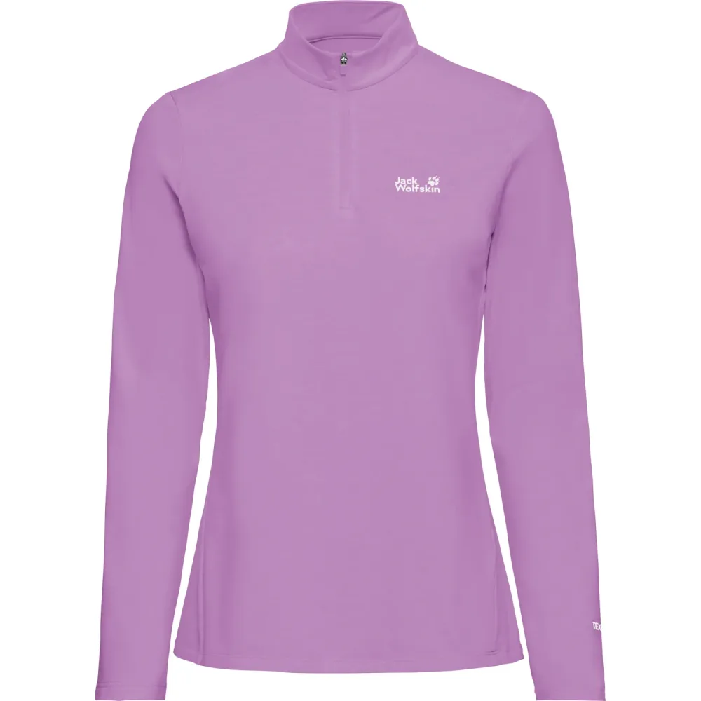Jack Wolfskin Damen Trail Half Zip Longsleeve