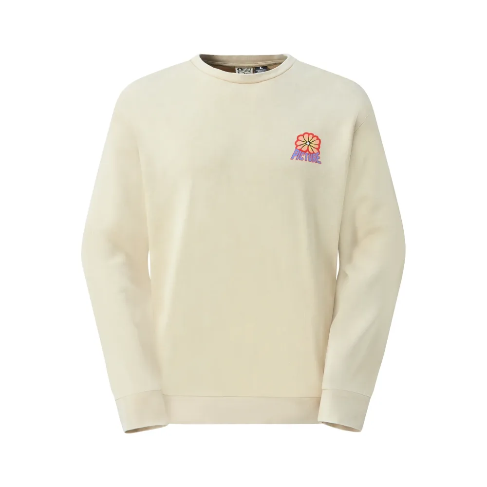 Picture Herren Karo Crew Pullover