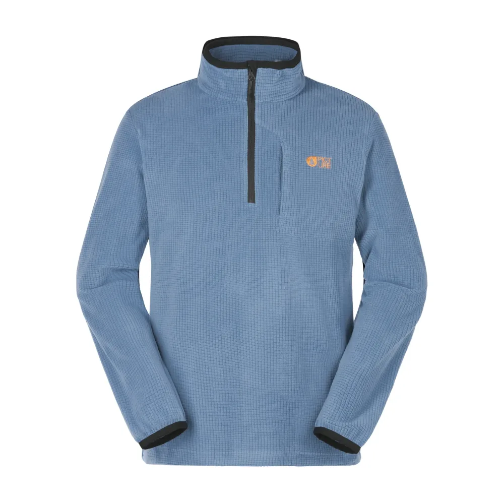 Picture Herren Weavy 1/4 Grid Fleece Pullover