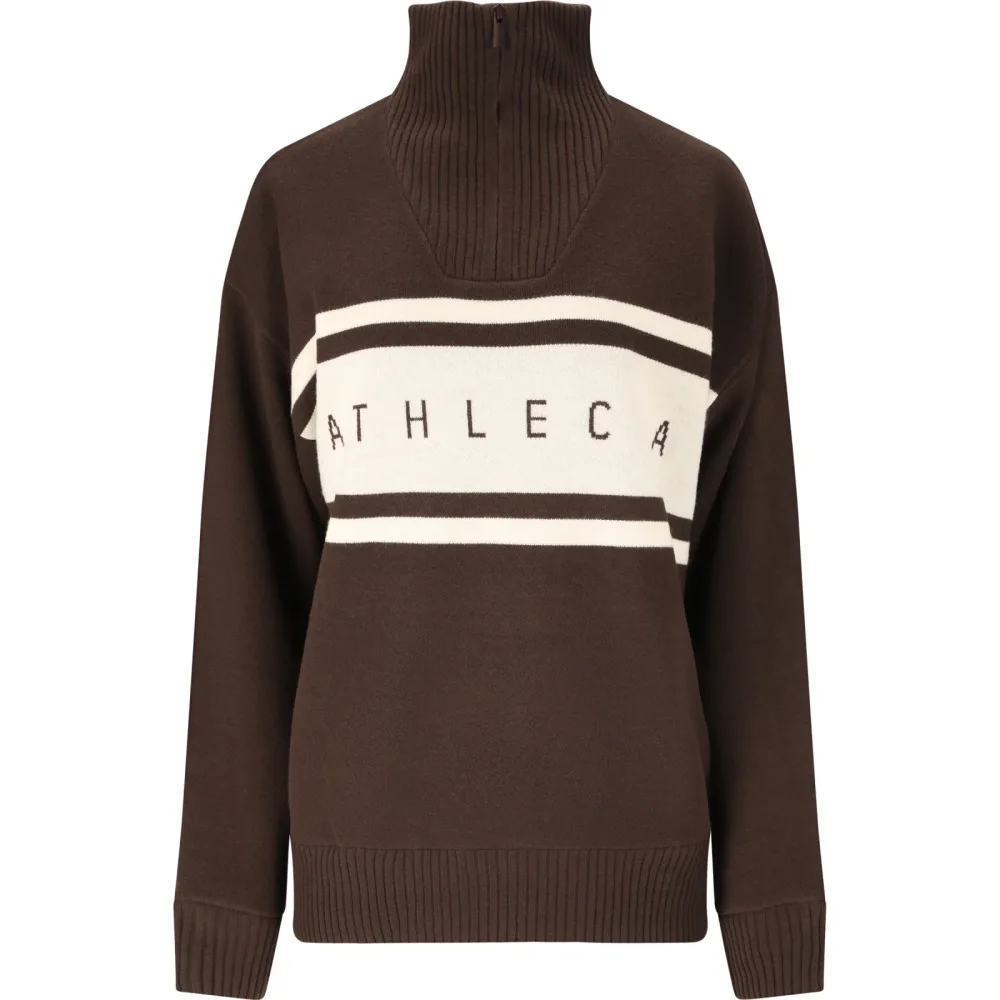 Athlecia Damen Yiruma Knitted Half Zip Pullover
