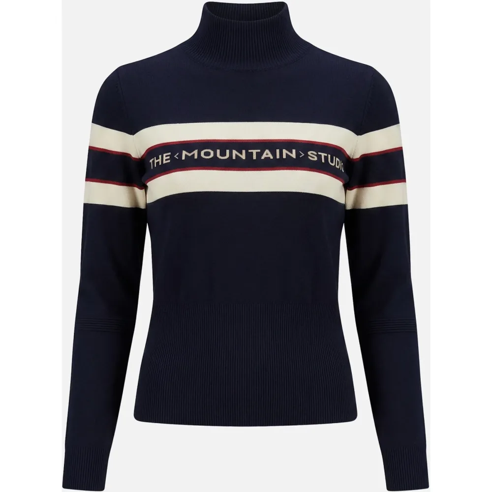 The Mountain Studio Damen Retro Merino Ski Pullover