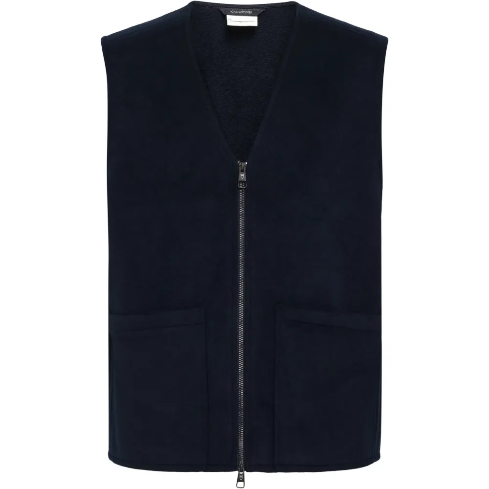 KnowledgeCotton Apparel Herren Wool Weste