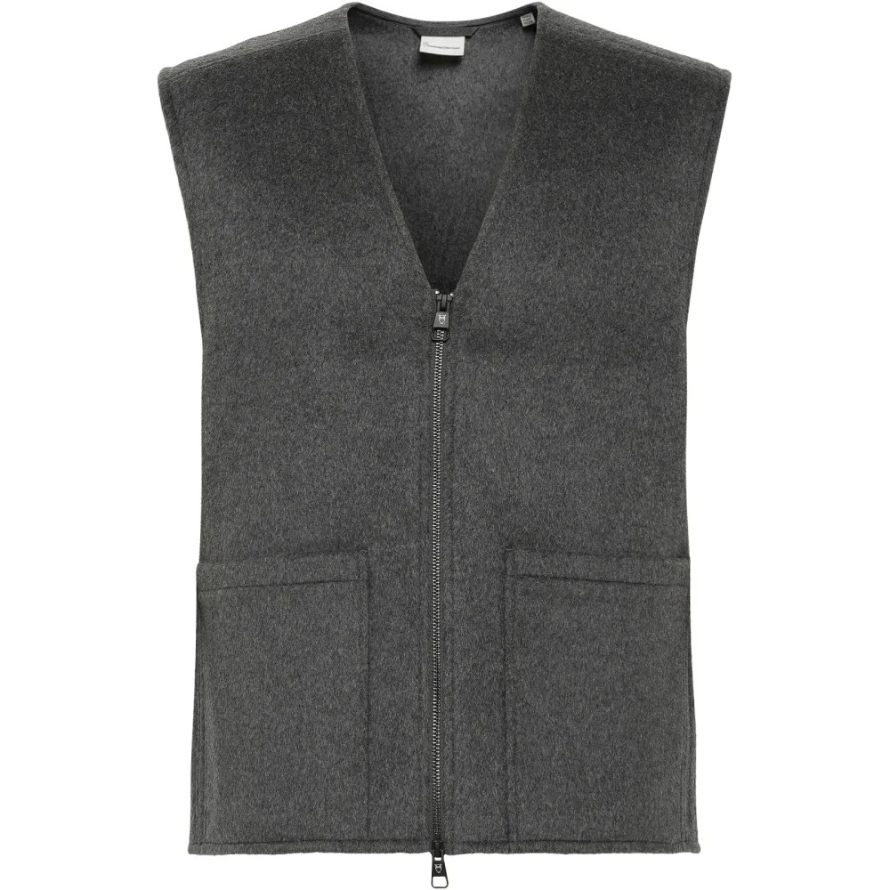 KnowledgeCotton Apparel Herren Wool Weste