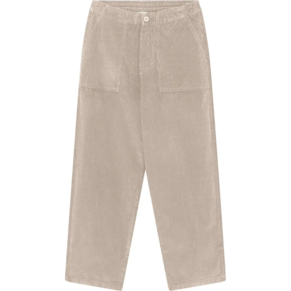 KnowledgeCotton Apparel Damen Bloom Barrel Corduroy Hose